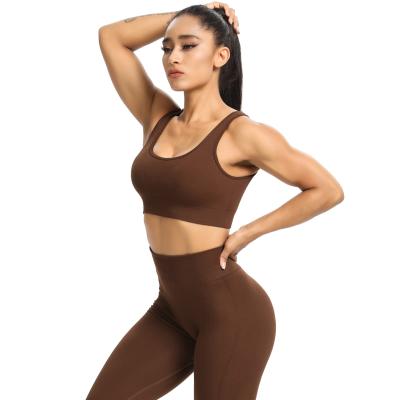 China Seamless Breathable Women Knitting 6 Sets Moisture Absorption Sweat-wapping Exercise Yoga Wear Clothing for sale