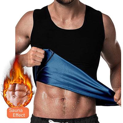 China Shape Compression Body Slimming Tank Tops Girdle Tight Knit Waist Trainer Vest For Men Shaper for sale