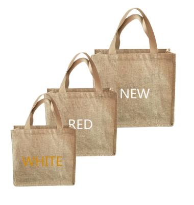 China Strong/Large Capacity/Popular Top Quality Best Product Jute Mash Tote Shopping Bag Travel Pockets Promotion Price/Fashion for sale