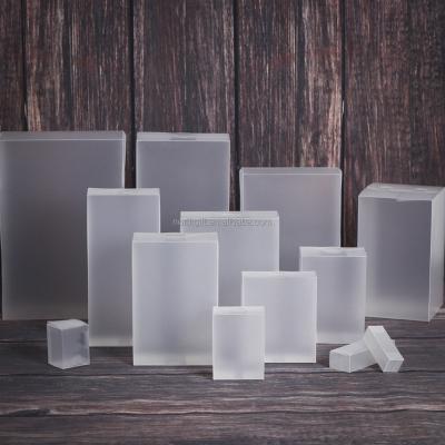 China Recycled Materials Clear PVC/PP Plastic Packaging Boxes Plastic Window Box Retail Packaging Box for sale