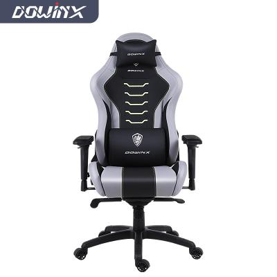 China Free Sample (Height)Adjustable PC Racing Computer Silla Gamer Dropshipping Extended Leather Gaming Chair With Footrest for sale