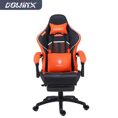 China Swivel (Height)Adjustable Office PC Gaming Chair With Removable Head And Lumbar Pillows for sale