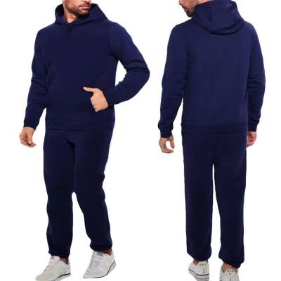 China Custom Made Tracksuit Men's Activewear CHS0001 Viable Women's Plush Logo Winter Sweatpants Suit Jogger Plus Size Cheap Pullover Hoodie Set for sale