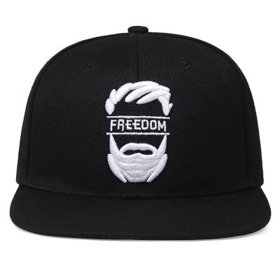 China The new COMMON European American flat brim 3D embroidered sunshade fashion men's and women's leisure sports baseball hat wholesale hat for sale