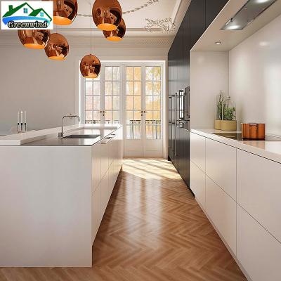 China Modern White Modern Kitchen Island Cabinet Center Design In China for sale