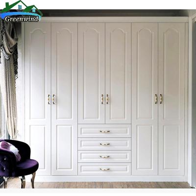 China Adjustable Panel Wardrobes (Height) Almirahs 4 Drawers and 6 Doors for sale