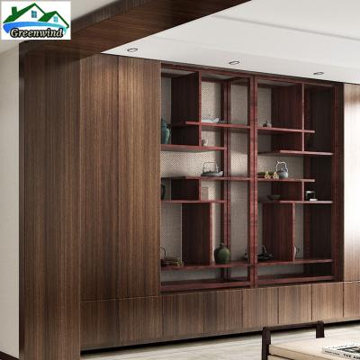 China Adjustable melamine finish shelf (other) with particleboard material door for sale