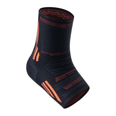 China Durable Fitness Adjustable Foot Compression Sock Sports Safety Ankle Support Nylon Basketball Ankle Brace for sale