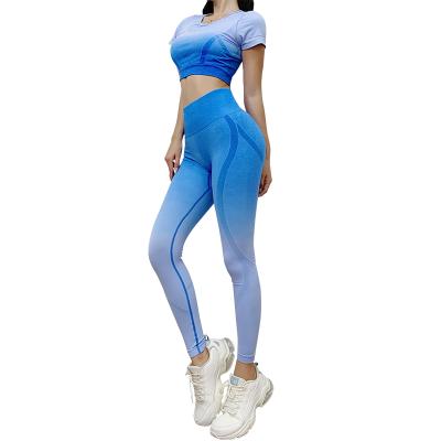 China Wholesale High Quality Breathable Yoga Sport Use Gym T-Shirts Fitness Shirts For Women for sale