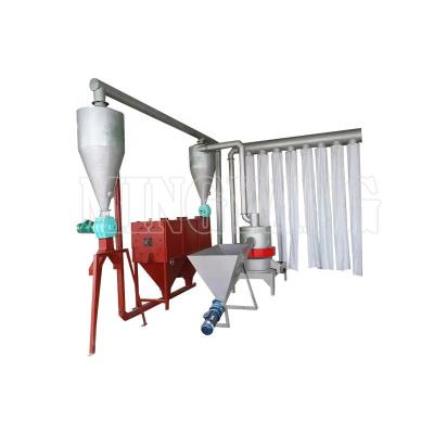 China Hotels Plant Peanut Shell High Output Wood Powder Grinding Machine Flour Mill Machinery For Sale for sale