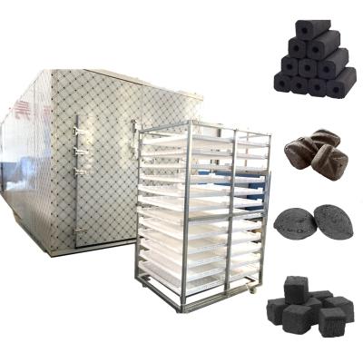 China Industrial charcoal briquettes dryer 6tons/day charcoal shisha barbecue briquette heat pump dryer machine for sale