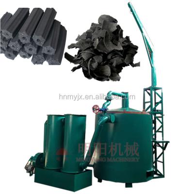 China High Efficiency Mingyang Branches Continuous Carbonization Wooden Logs GRILL Briquette Charcoal Carbonization Furnace for sale