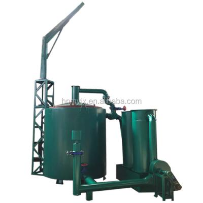 China 2.8 Burning Time Long Bamboo Wood Log Charcoal Carbonization Furnace Production Line for sale