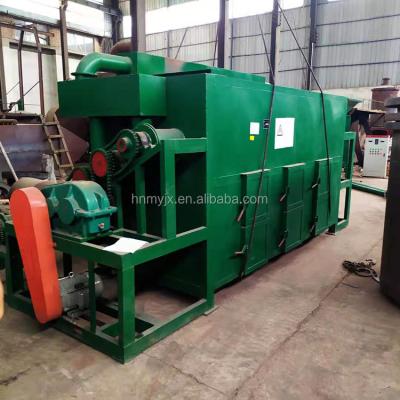 China 27CBM 4 Stages Charcoal Making Kiln Continuous Output 300-400kg/h Sawdust Carbonization Machine for sale