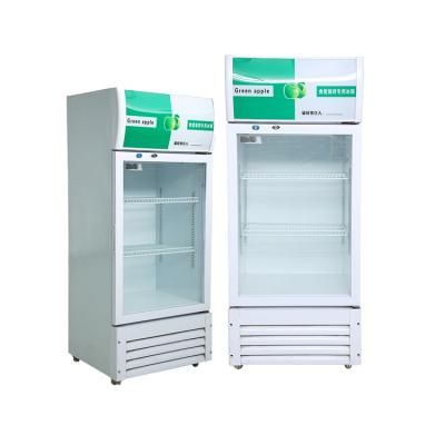 China Custom Counter Top Glass Door Small Mini Fridge With Low Price for sale