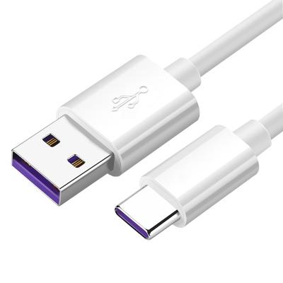 China Ultra Thin USB 5a Fast Charging Cable Type Battery Charger Line Type C Data Cable for sale