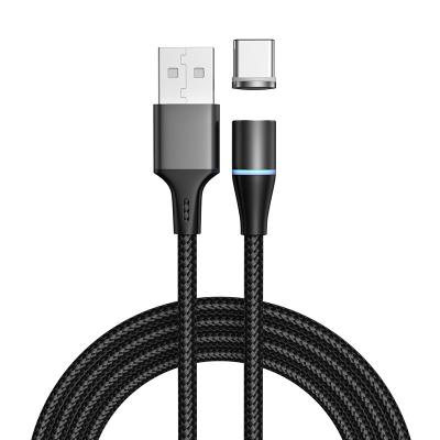 China Magnetically attracted fast cable mobile phone around magnetic attraction fast cable, suitable for IOS micro C type three-in-one data cable for travel and business for sale