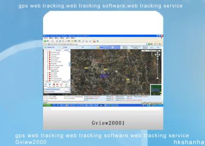 China GPS Web vehículos Gview2000 de servicio de Software de seguimiento en venta