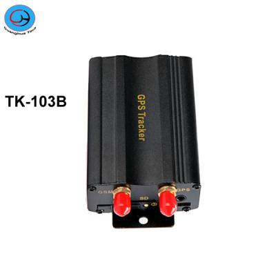 China Black Micro Car GPS Tracker , Remote Control Android IOS Tracking Car Alarm Tracking for sale