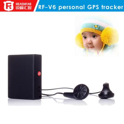 中国 sos ボタンを持つ子供/子供 gps の追跡者 rfv6 gps の追跡者のための隠された gps の個人的な追跡者 販売のため