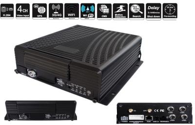 Chine H.264 disque dur GPS DVR mobile 4-CH HDD GPS dépistant pour l'autobus/taxi à vendre