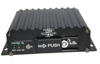 China 4-Ch GPS Dual SD Mobile DVR GPS Vehicle Security DVR For Railways / Buses for sale