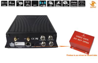 China 8 - CH GPS Mobile DVR Full D1 HDD / SSD Vehicle Economical DVR Mobile for sale