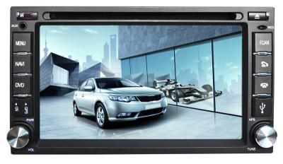 中国 6.2 インチ普遍的な車の DVD プレイヤー、普遍的な GPS のナビゲーション・システム 販売のため