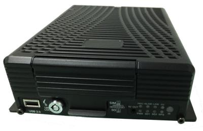 China Linux H.264 HDD GPS bewegliches DVR Audio-Videoausgang 4-CH Unterstützungsd1/HD1 zu verkaufen