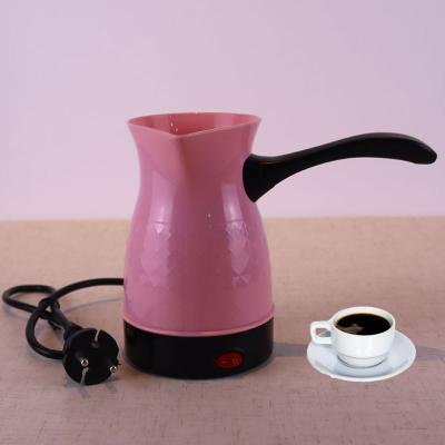 China Sustainable Kitchen Appliances 600ML Hot Pink Online Shopping Modern Coffee Pot for sale