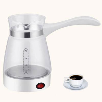 China Transparent 0.5L Household Electronics Boil-dry Protection Coffee Maker Italian Electric Kettle for sale