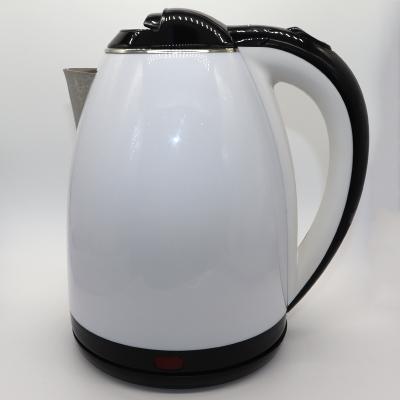 China Thermos Hervidor De Agua Electrico Double Wall Electronic Tea Kettle Base 360 ​​Degree Rotation White Kettles for sale