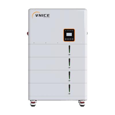 China Household Appliances VNICE Fuoco B12 20Kwh LifePO4 12KW Solid State Battery All in One Energy Storage System for Home and Solar Energy Storage for sale