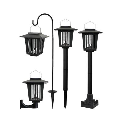 China Hot Sale Garden Yard Lawn Lamp For Sale Outdoor Waterproof 3D Effect Plastic Solar Walkway Decoration Stake Light for sale