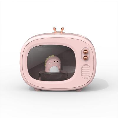 China Creative Cute Mini Spray Home Bedroom Dormitory Water Meter Household Pet TV Desktop Humidifier for sale