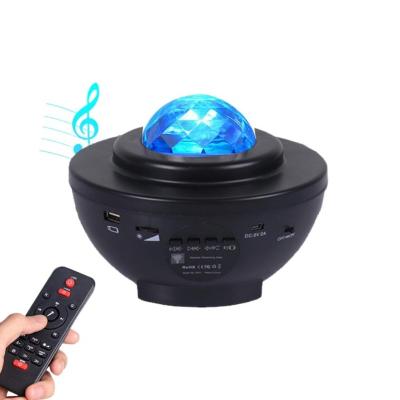 China 2021 Postmodern Hot Seller Music Speaker Space LED Night Light Sky Twinkle Projector For Room Decoration Night Light for sale