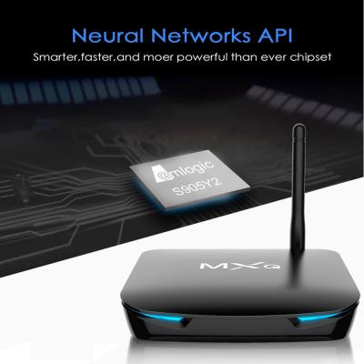 China Doppelverbot Wifi Amlogic S905Y2 2GB/16GB Android 8,0 intelligenter HD Android intelligenter Fernsehkasten zu verkaufen