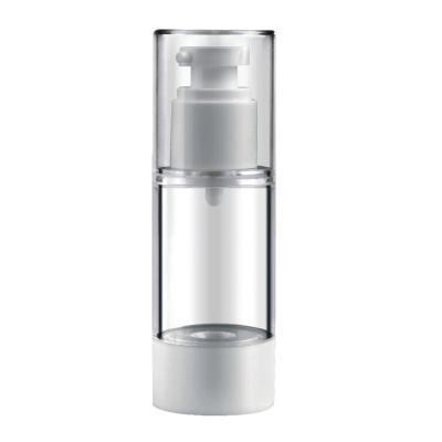 China Widely Used Printing Detailed Luxury 15ml Airless Pump Bottle For Cosmetics for sale