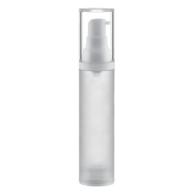 China Widely Used Plastic Airless Pump Bottle Cosmetic Container For Facial Cleanser for sale