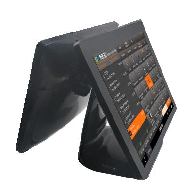 China 2021 Hot Sale 15 Inch All In One Register Touch Screen Pos System Cashier Machine for sale