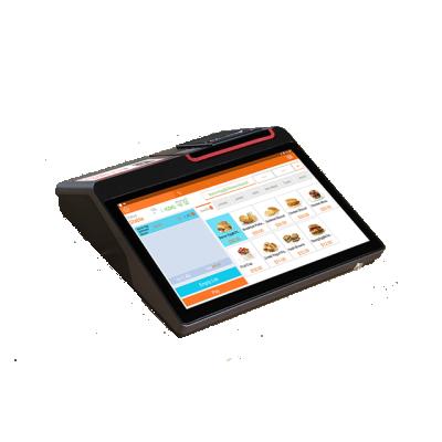 China 12.5 inch HD 1080P IPS screen capacitive touch Panel pos system machine with Dual screen and 80mm printer for restaurant retail zu verkaufen