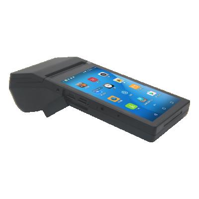 中国 7 inch offline pos machine android with 80mm blue-tooth printer and capacitive screen 販売のため