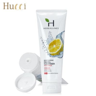 China Hot Sale 180ml PE Cosmetic Soft Squeeze Tube For Wash Shampoo Facial Conditioner And Body Skin Care Cream Cosmetic Packaging Container for sale