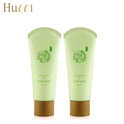 China Green Hot Sale Big Volume 130ml PE Eco-friendly Cosmetics Tube For Hand Cream And Body Skin Care Cosmetics Packaging for sale