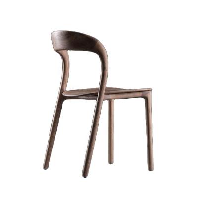 China Adjustable Modern Dining Room Furniture Nordic Solid Wood Unique Fabric Chair (Other) Restaurant Dining Chair for sale