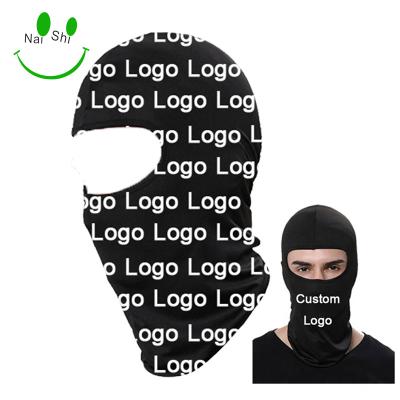 China Wholesale COMMON Ski Mask Printed Balaclava with Logo Printing All Over Custom Made for sale