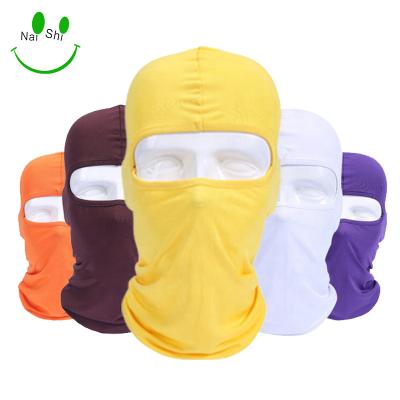 China White Multi-colored good quality COMMON Ski Mask Full Face Cover of Skimask one hole Ski Mask for sale