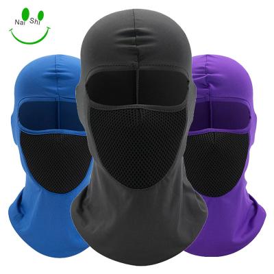 China The New COMMON Wholesale High Quality Silk Balaclava Face Mask Mesh Ski Balaclava For Women for sale