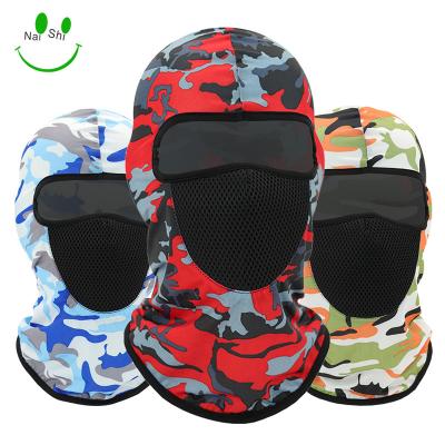 China Full JOINT Balaclava Face Mask Camouflage One Hole Balaclava Face Mask For Cycling Ski Riding for sale