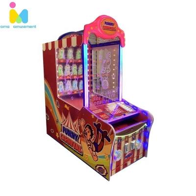 China New Arrival Indoor Outdoor Factory Amusement Playground Carnival Coin Operated Funny Clown Hitting Redemption Ball Arcade Game Machine for sale